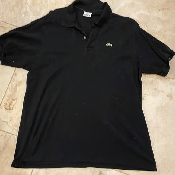 Lacoste polo style tshirt in black, - Picture 1 of 3